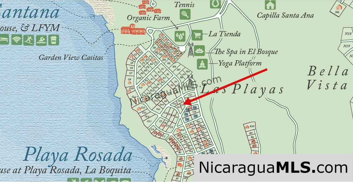 Lot C15 in Rancho Santana, near Playa Rosada, Tola. Nicaragua - Image 3
