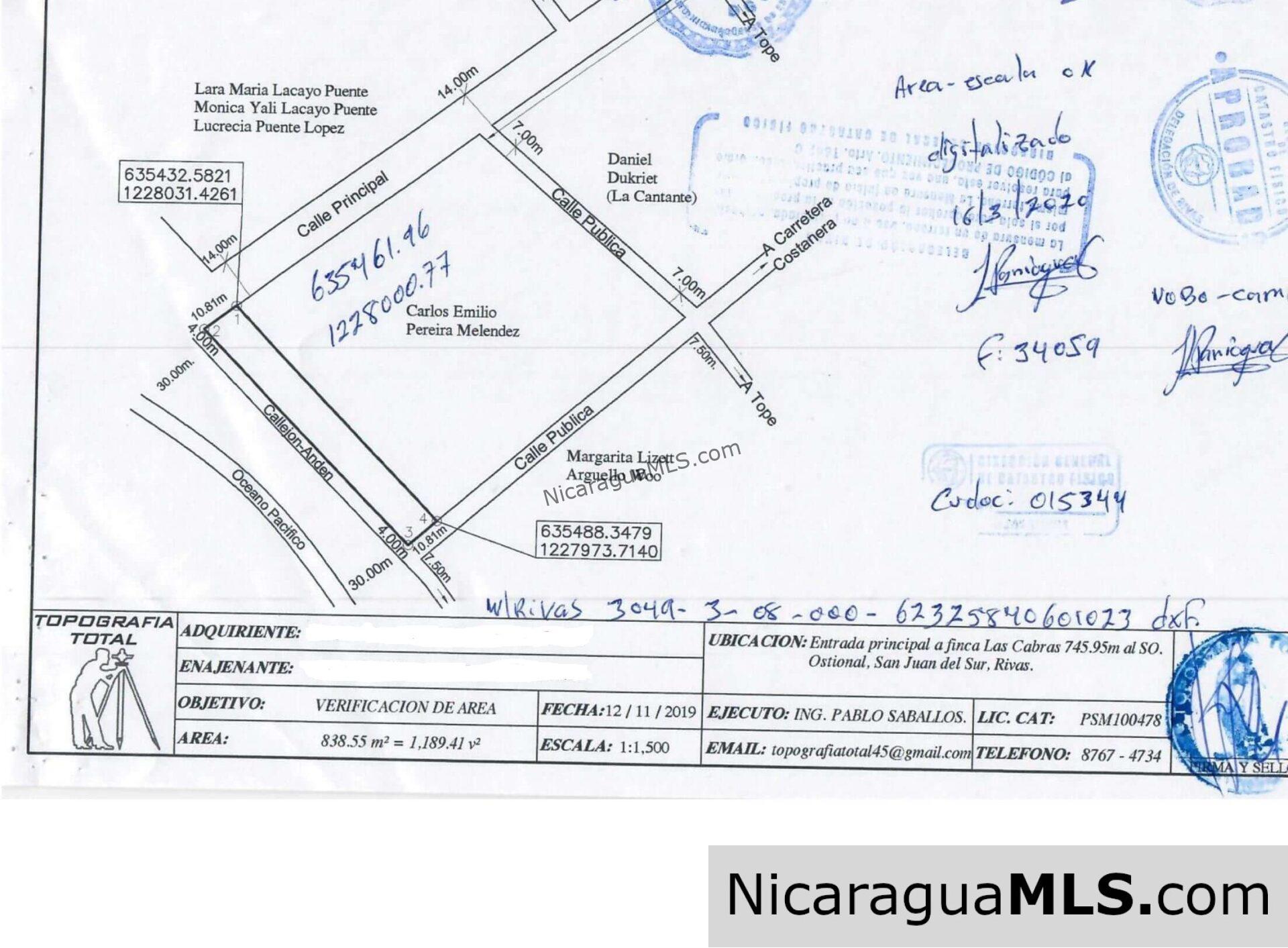 Wonderful beachfront lot in the picturesque El Ostional community. - Image 2