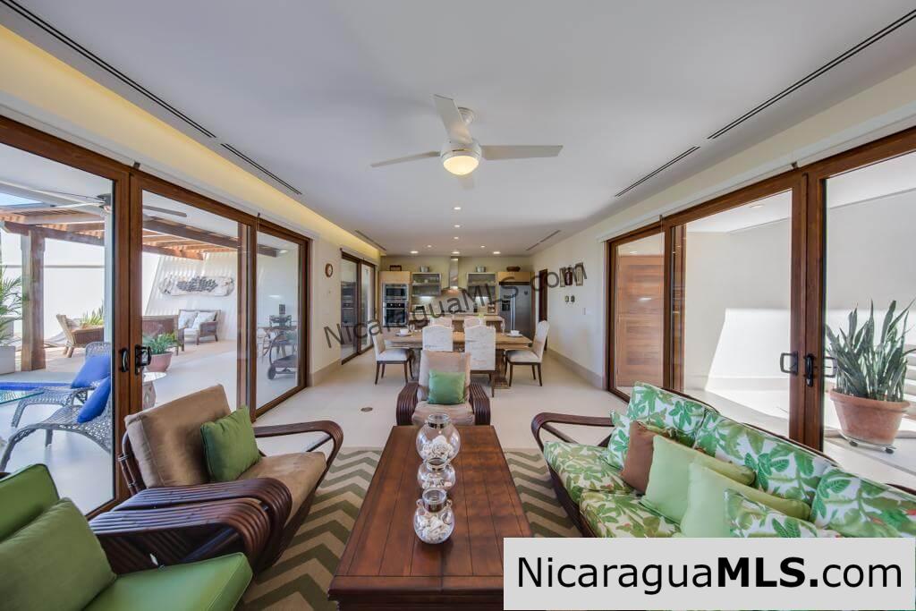 SOLD - Villa 8 Verdemar, a luxurious two-story, 4-bedroom villa with an annex bungalow at the Guacalito Island Resort. Tola, Nicaragua. - Image 9
