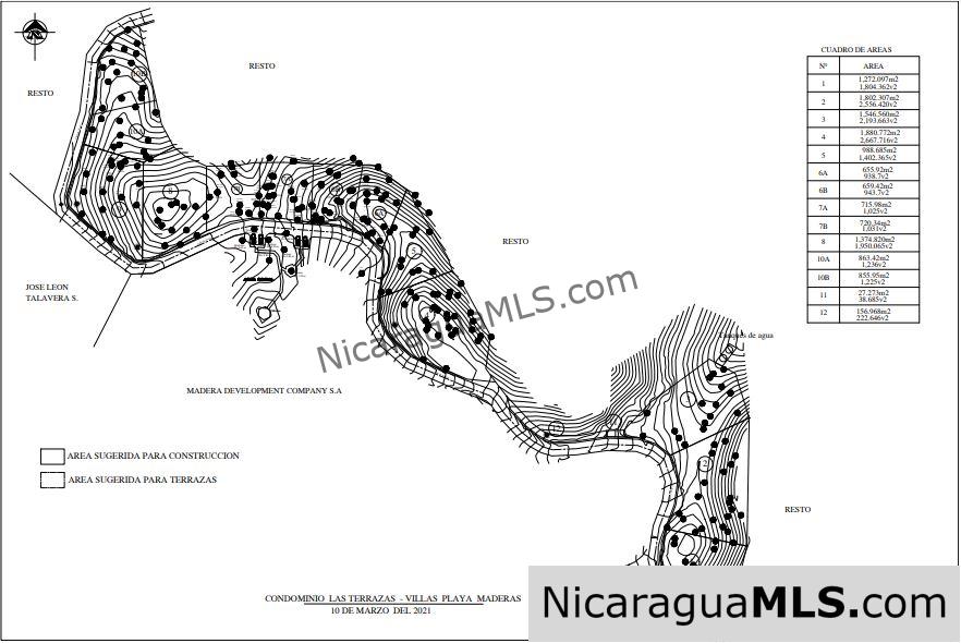Lots in Las Terrazas de Playa Maderas. - Image 3