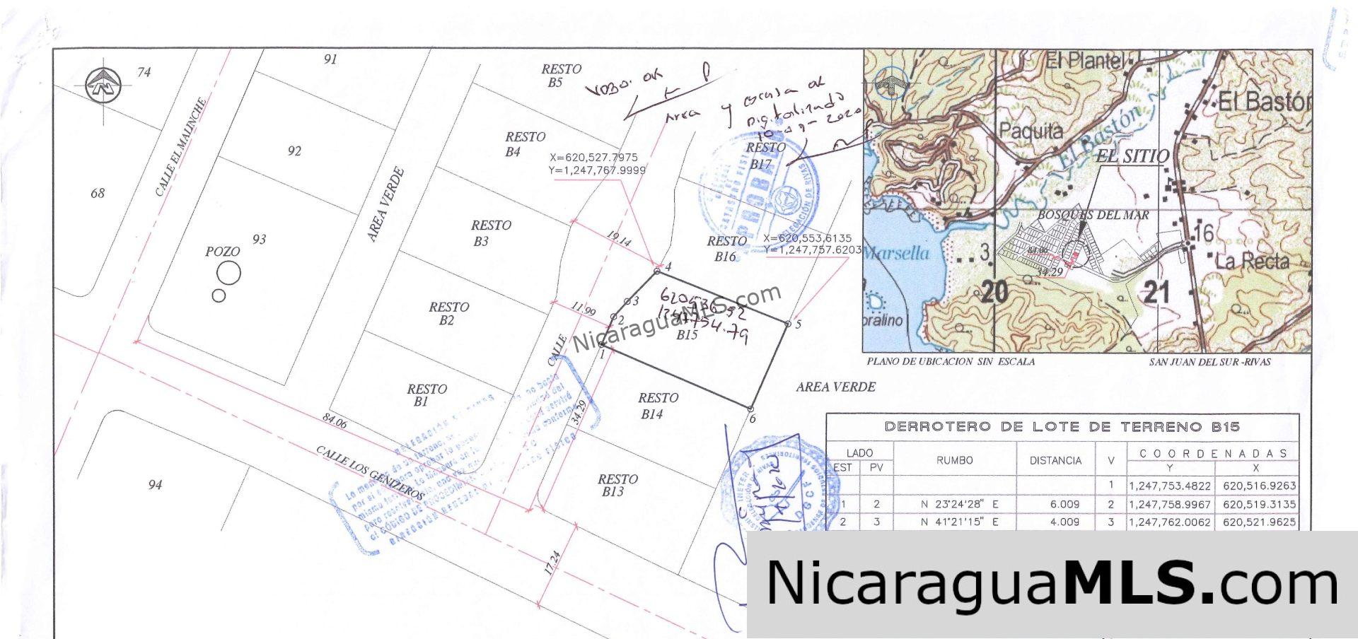 Resale Lot B15 in Bosques del Mar - Image 2